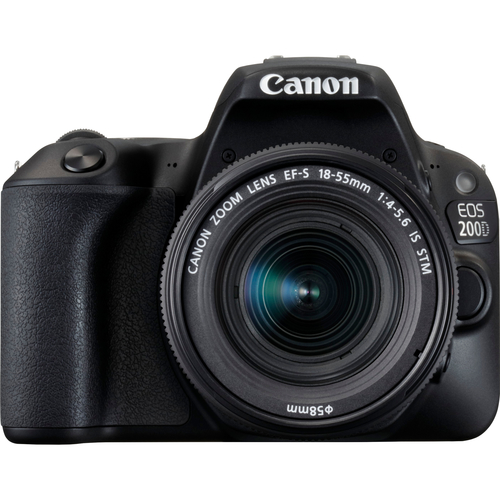 Canon EOS 200D Body Only Digital SLR Camera with LP-E17 battery - Black