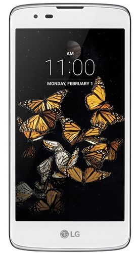 LG K8 K350N White smartphone