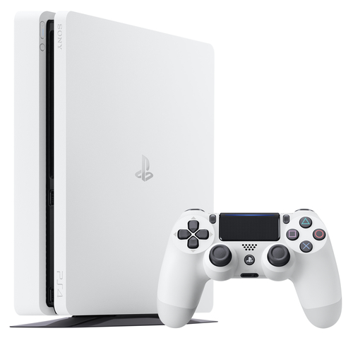 Fiche Produit Sony Ps4 500gb Slim Glacier White 500 Go Wifi Blanc Consoles De Jeu