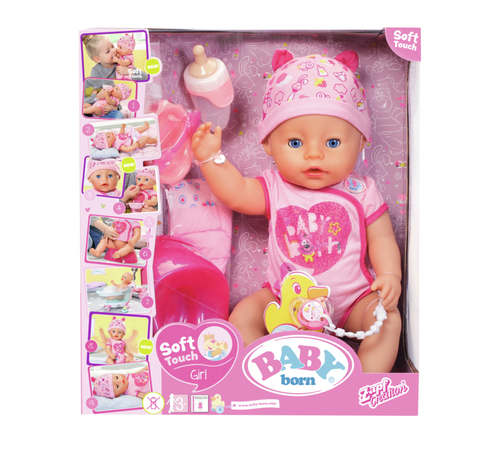 zapf baby born soft touch 824368