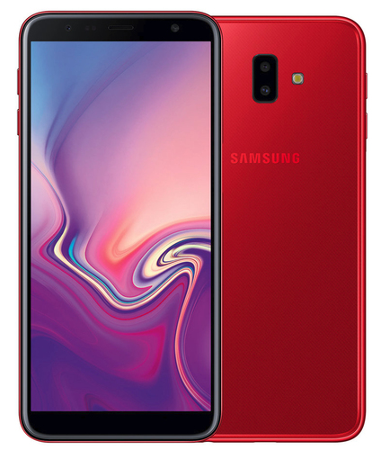 Samsung Galaxy J6+ SM-J610F Red smartphone