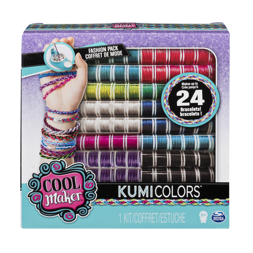 cool maker kumikreator friendship bracelet maker kit for girls ages 8 & up