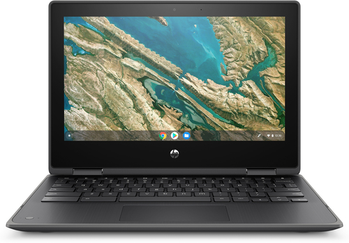HP Chromebook x360 11 G3 EE Gray 29.5 cm (11.6") 1366 x 768 pixels Touchscreen Intel® Celeron® N 4 GB LPDDR4-SDRAM 32 GB eMMC Wi-Fi 5 (802.11ac) Chrome OS