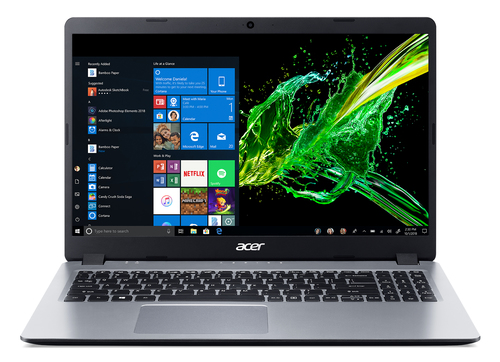 Acer Aspire 5 A515-43-R37S Notebook Silver 39.6 cm (15.6") 1920 x 1080 pixels AMD Ryzen 5 16 GB DDR4-SDRAM 1512 GB HDD+SSD Wi-Fi 5 (802.11ac) Windows 10 Home