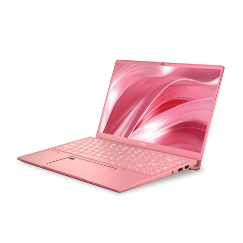 MSI Prestige 14 A10RAS-075CA Notebook Pink 35.6 cm (14") 1920 x 1080 pixels 10th gen Intel® Core™ i7 16 GB DDR4-SDRAM 1000 GB SSD NVIDIA GeForce MX330 Wi-Fi 6 (802.11ax) Windows 10 Home
