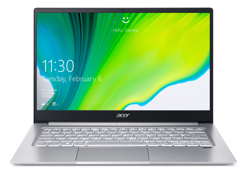 Acer Swift 3 SF314-42-R4VX Notebook Silver 35.6 cm (14") 1920 x 1080 pixels AMD Ryzen 5 8 GB LPDDR4-SDRAM 512 GB SSD Wi-Fi 6 (802.11ax) Windows 10 Home