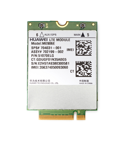 HP WWAN lt4112 LTE/HSPA+ W10