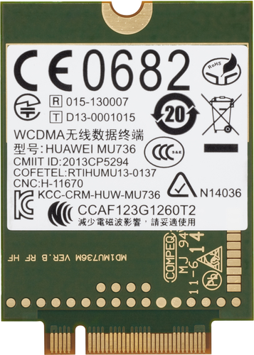 HP Réseau WWAN hs3110 HSPA+ W10