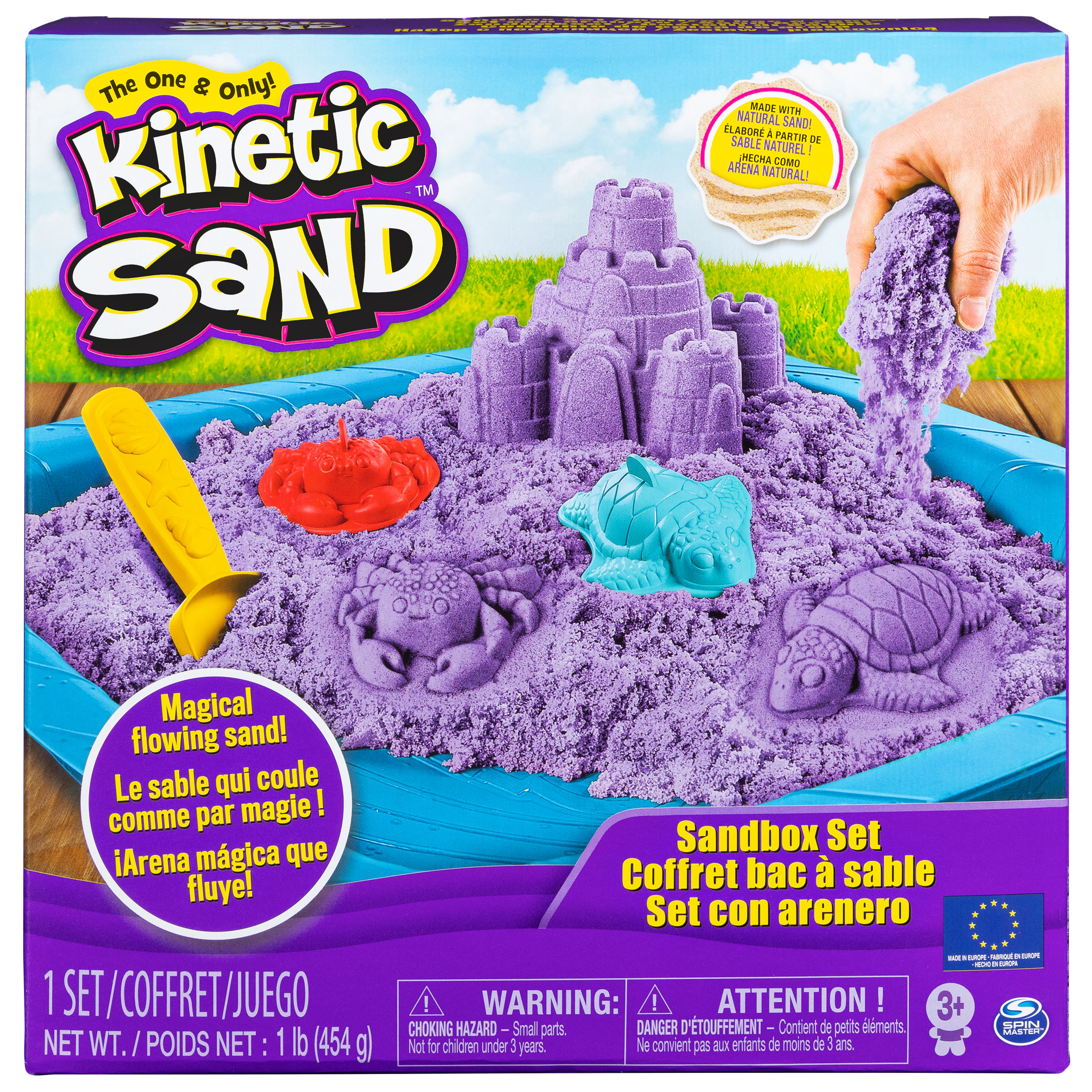 kinetic sand 6037447 folding sandbox