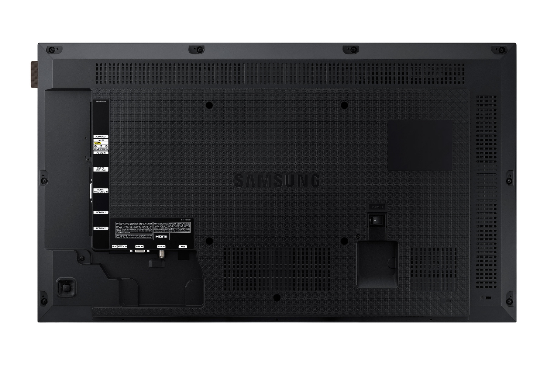LED Full HD Digital Signage Flat Panel Negro 32 Samsung LH32DCEPLGC Pantalla de se/ñalizaci/ón 81,3 cm 81,3 cm , LED, 1920 x 1080 Pixeles, 330 CD//m/², Full HD, 8 ms 32 Pantallas de se/ñalizaci/ón