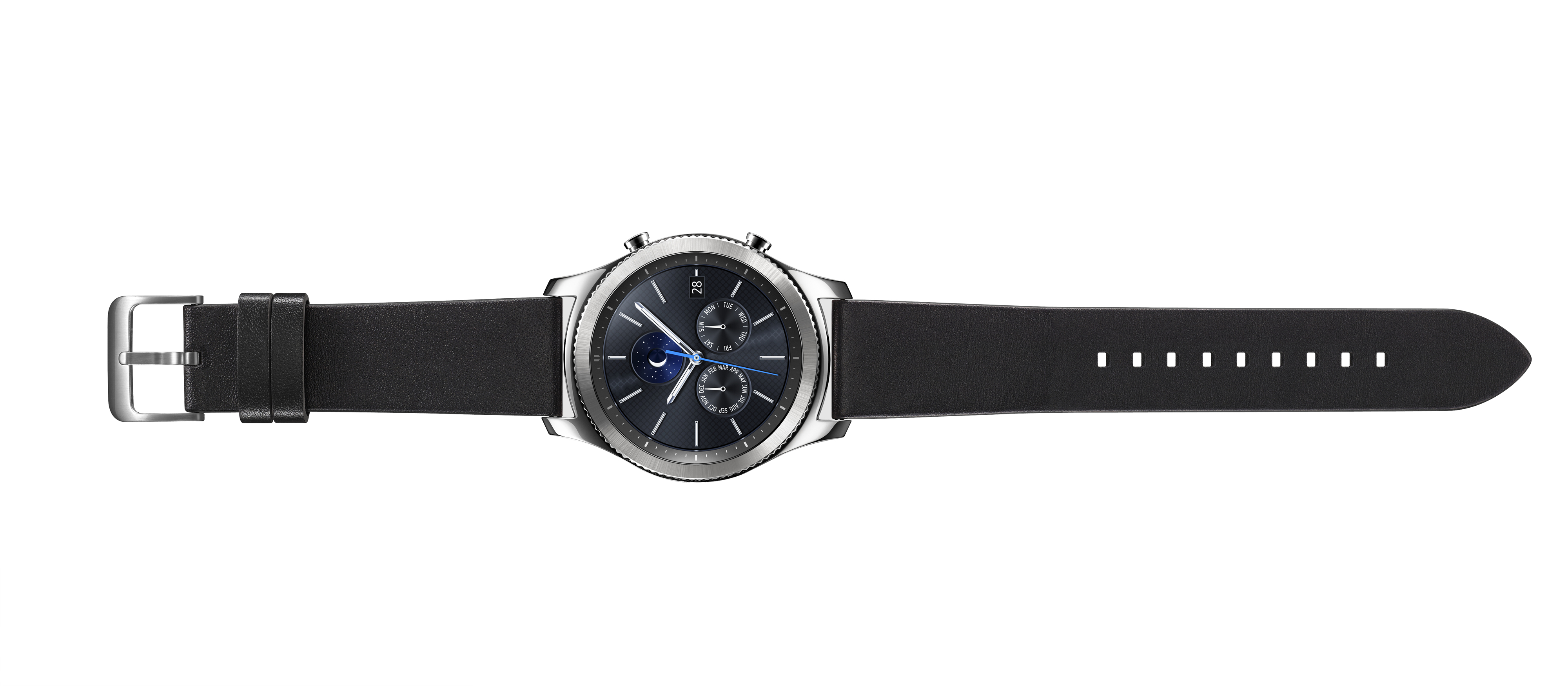 samsung gear s3 classic 1.3" samoled 银质