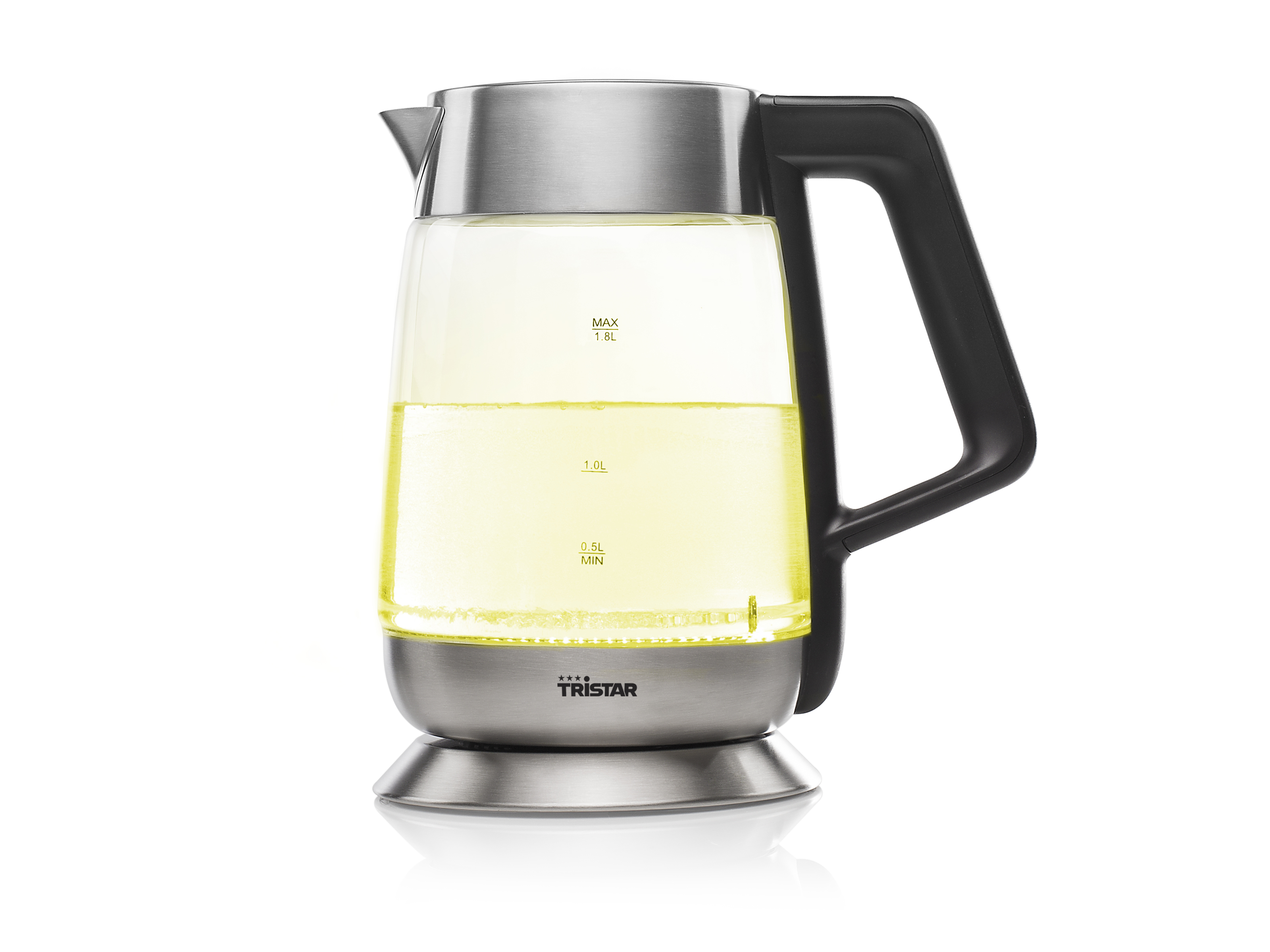 Product data Tristar WK 3375 electric kettle 1.8 L Black Product data Tristar WK 3375 electric kettle 1.8 L Black