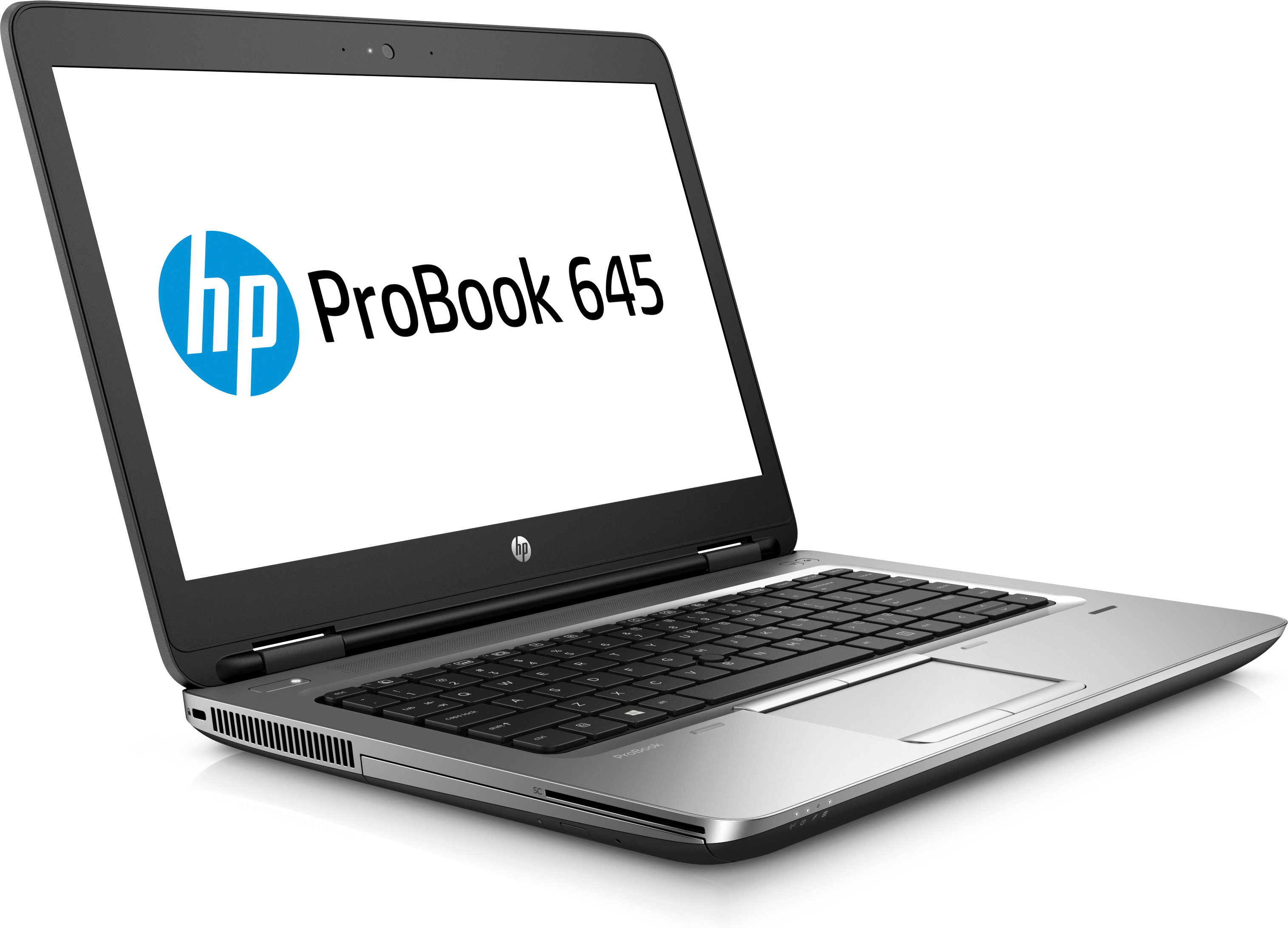 惠普probook 645 g3 黑色, 银色 笔记本 35.
