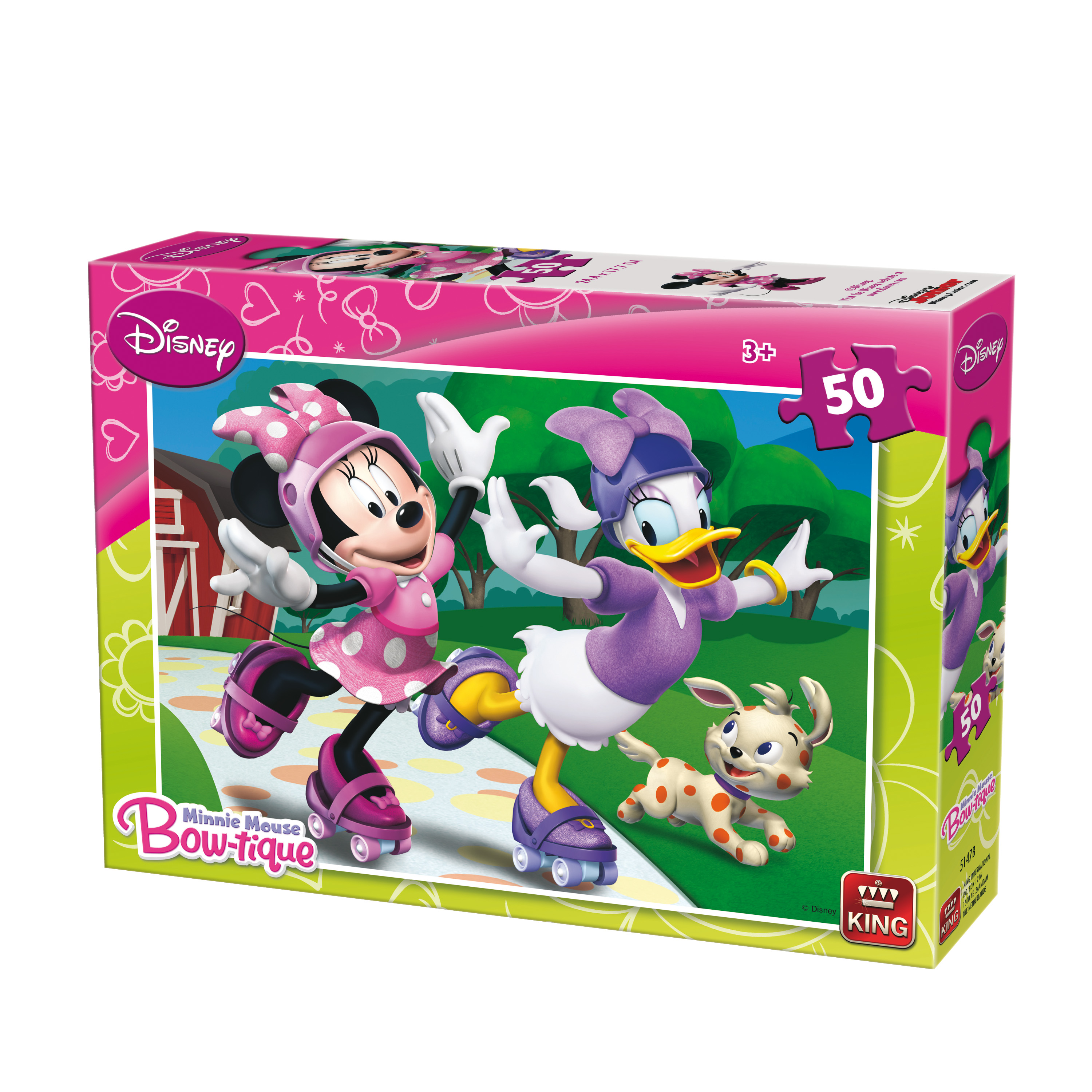 Specs King Disney 2 Puzzles Minnie Mouse Bow Tique Jigsaw Puzzle
