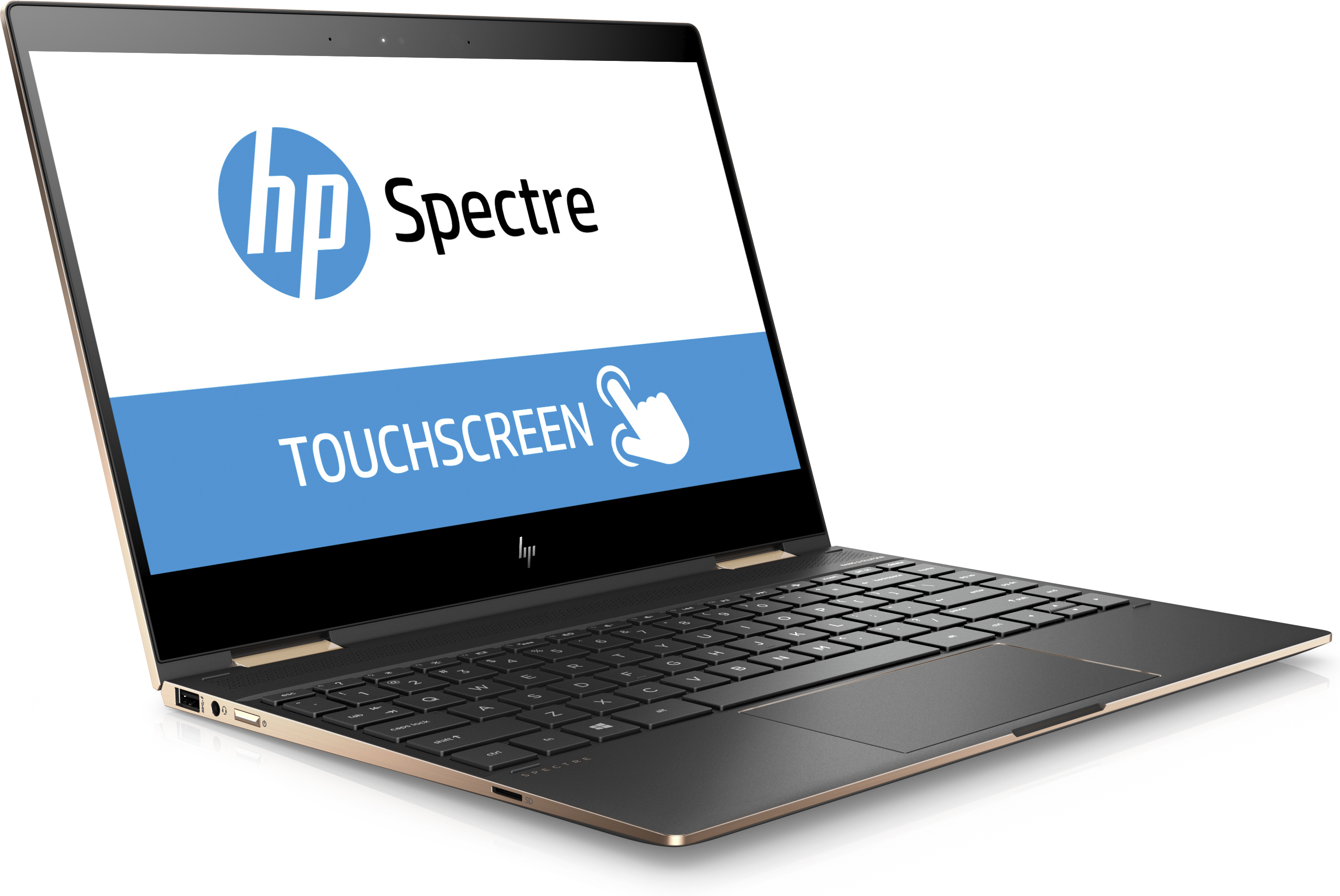 hp spectre x360 13-ae084no 黑色, 金色 混合型(平板笔记本电脑