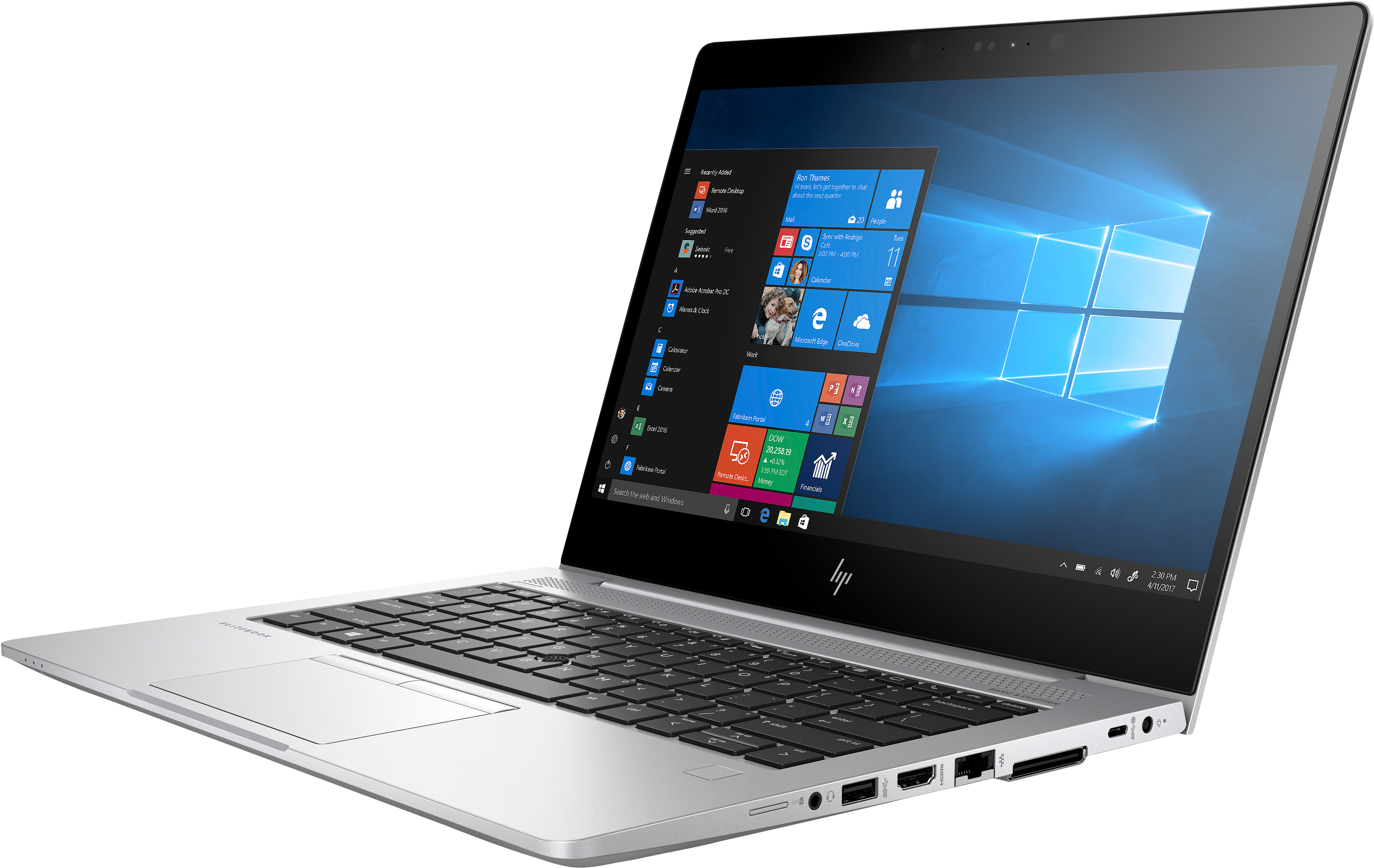 惠普elitebook 735 g5 银色 笔记本 33.8 cm (13.