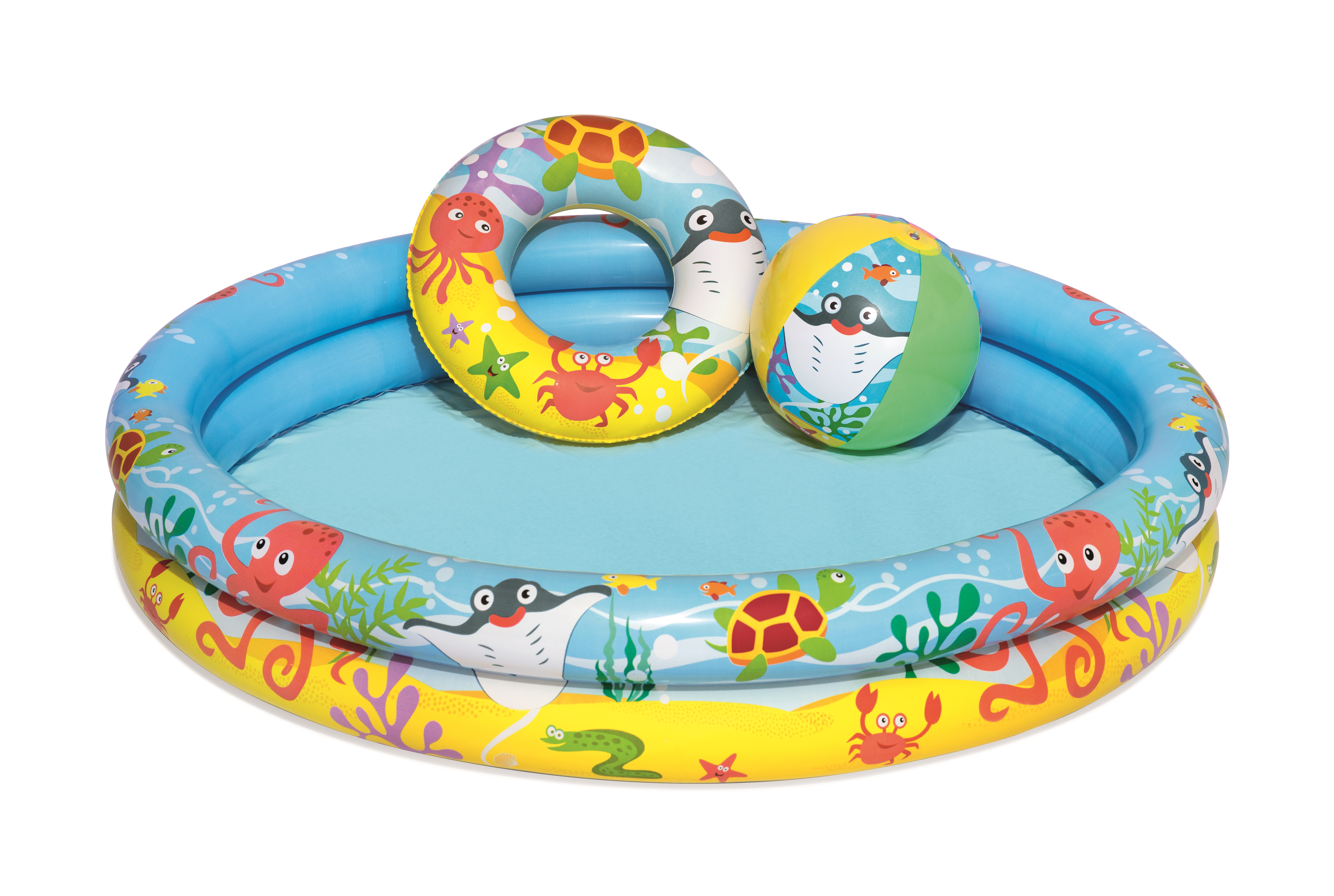 2 ring paddling pool