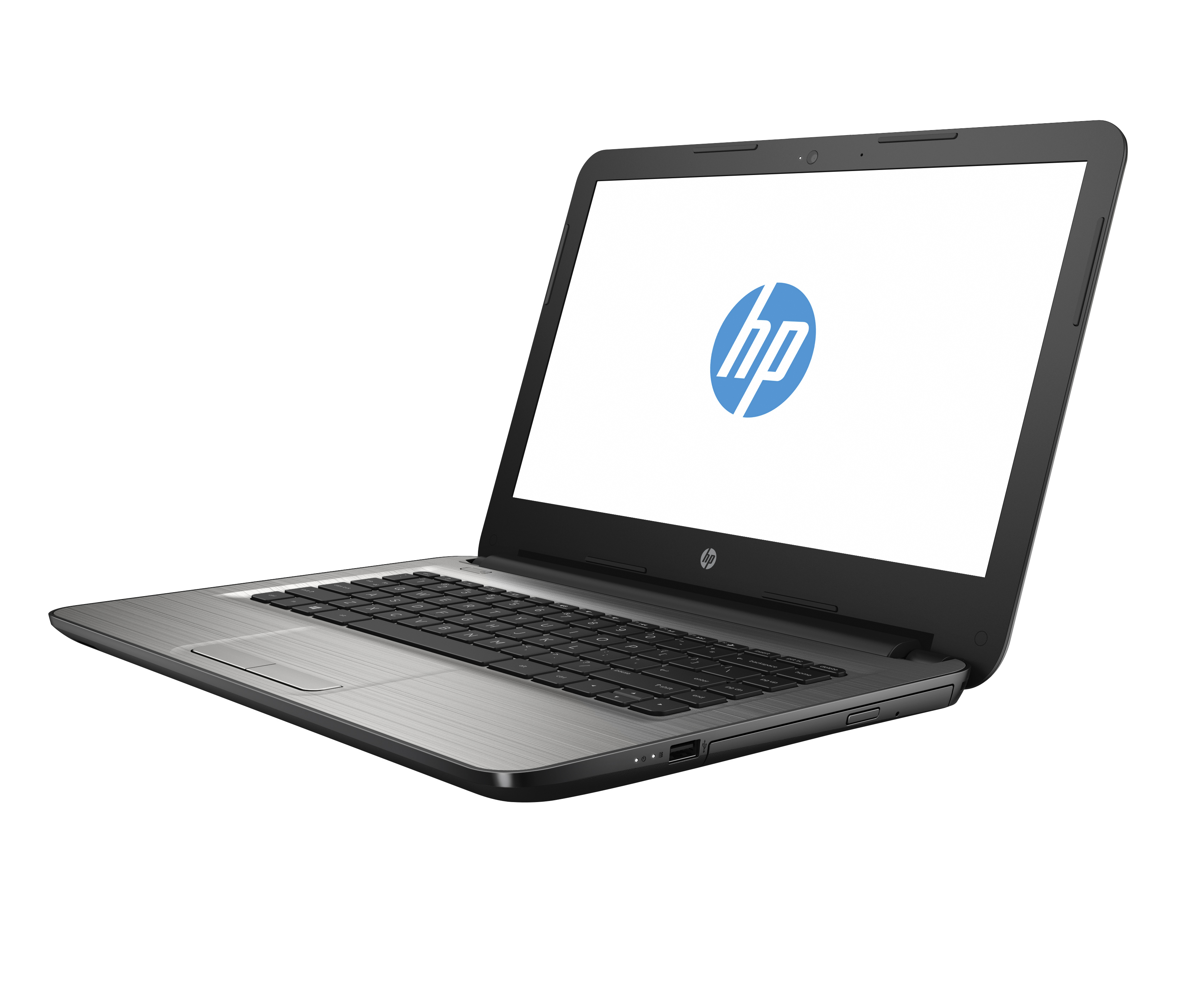 Hp 14 An031au 14 Amd E2 7110 Ram 4gb Hdd 500gb Silver Spec dan original 2 46MB