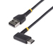 Photo STARTECH             StarTech.com Câble USB A vers USB C de 1m - Câble de Chargement USB C Noir - Fibre Aramide Robuste -