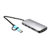 Photo I-TEC                i-tec USB 3.0 USB-C/Thunderbolt 3x Display Metal Nano Dock with LAN + Power Delivery 100 W