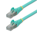 Photo STARTECH             StarTech.com Câble Ethernet CAT6a 50cm - Low Smoke Zero Halogen (LSZH) - 10 Gigabit 500MHz 100W PoE 