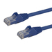 Photo STARTECH             StarTech.com Câble réseau Cat6 Gigabit UTP sans crochet de 10m - Cordon Ethernet RJ45 anti-accroc - 