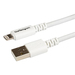 Photo STARTECH             StarTech.com Câble Apple Lightning vers USB pour iPhone, iPod, iPad - 3 m Blanc