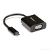 Photo STARTECH             StarTech.com Adaptateur vidéo USB-C vers VGA - M/F - 1920x1200 / 1080p - Noir