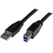 Photo STARTECH             StarTech.com Câble USB 3.0 actif USB-A vers USB-B de 5 m - M/M