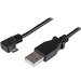 Photo STARTECH             StarTech.com Câble de charge et synchronisation Micro USB de 1 m - USB-A vers Micro-B à angle droit 