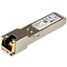 Photo STARTECH             StarTech.com Module SFP GBIC compatible HP JD089B - Transceiver Mini GBIC 10/100/1000BASE-TX