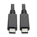 Photo EATON                Tripp Lite U420-003-G2-5A câble USB 0,914 m USB 3.2 Gen 2 (3.1 Gen 2) USB C Noir
