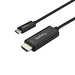 Photo STARTECH             StarTech.com Câble adaptateur USB-C vers HDMI 4K 60 Hz de 2 m - Noir