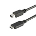 Photo STARTECH             StarTech.com Câble adaptateur USB-C vers Mini DisplayPort 4K 60 Hz de 1 m en noir