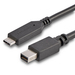 Photo STARTECH             StarTech.com Câble adaptateur USB-C vers Mini DisplayPort 4K 60 Hz de 1,8 m en noir