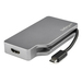 Photo STARTECH             StarTech.com Adaptateur Multiport USB-C avec HDMI/VGA/Mini DisplayPort ou DVI - Convertisseur USB Ty