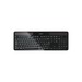 Photo LOGITECH             Logitech Wireless Solar Keyboard K750 clavier RF sans fil AZERTY Français Noir