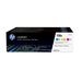 Photo HP INC.              HP 128A pack de 3 toners LaserJet cyan/magenta/jaune authentiques
