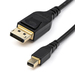 Photo STARTECH             StarTech.com Câble 1m certifié VESA Mini DisplayPort vers DisplayPort 1.4 - 8K 60Hz HBR3 HDR - Super