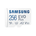 Photo SAMSUNG              Samsung EVO Plus 256 Go MicroSDXC UHS-I Classe 10