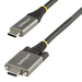 Photo STARTECH             StarTech.com Câble USB C 10Gbps 1m à Verouillage par Vis Latérale - Câble USB 3.1/3.2 Gen 2 Type-C -