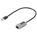 Photo STARTECH             StarTech.com Adaptateur Ethernet USB 3.0 vers 10/100/1000 Gigabit Ethernet - Câble RJ45 vers USB - C