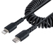Photo STARTECH             StarTech.com Câble USB-C vers Lightning de 50cm - Adaptateur USB C vers Lightning Noir Certifié Mfi,