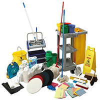 Detergenti, strumenti e forniture per pulizia