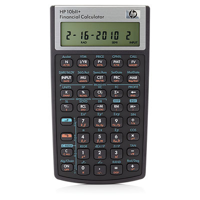 10bII+ Financial Calculator