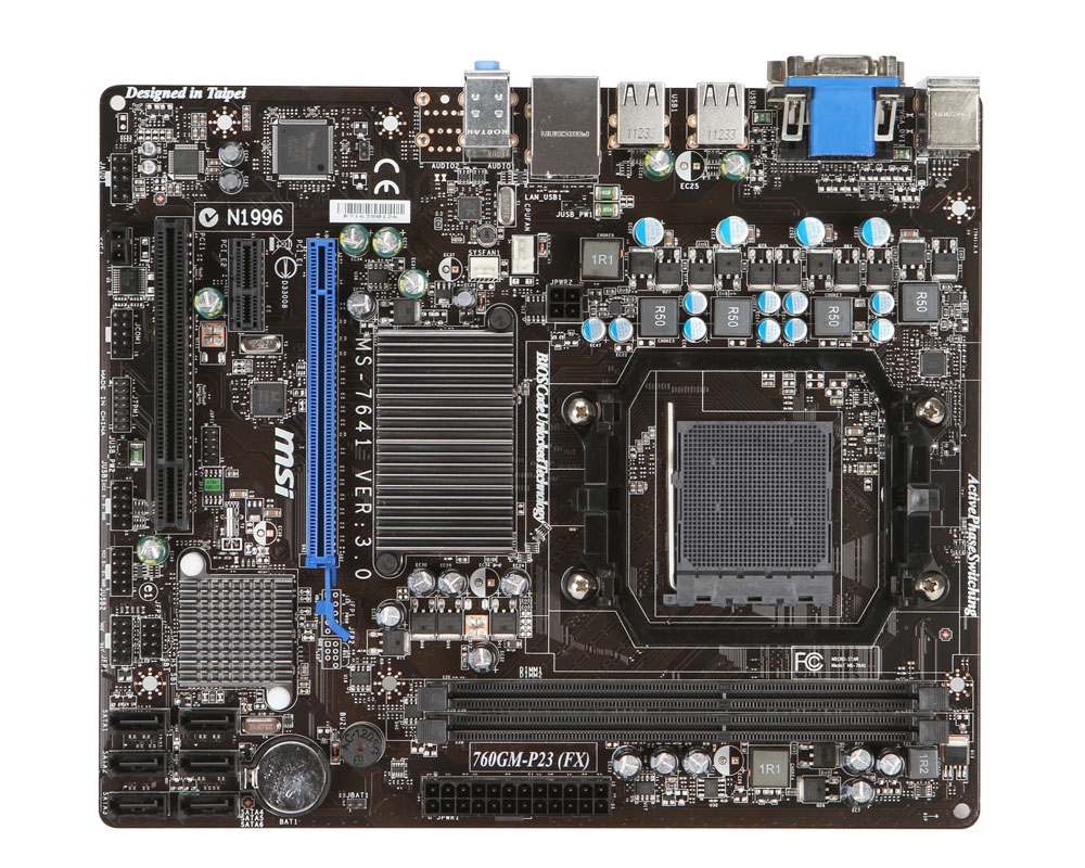 760GM-P23 (FX) Mainboard