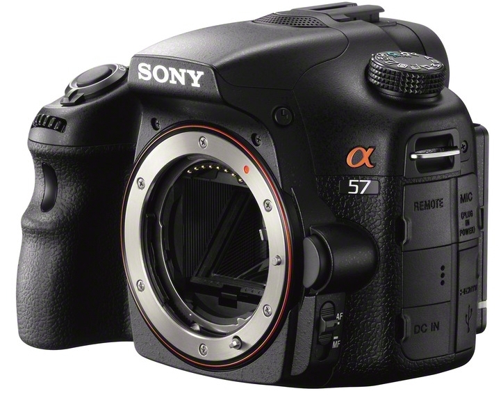 sony α slt-a57 单反相机机体(不带镜头) 16.