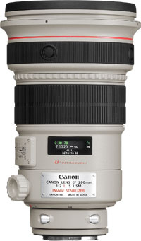 EF 200MM 1:2L IS USM LENS