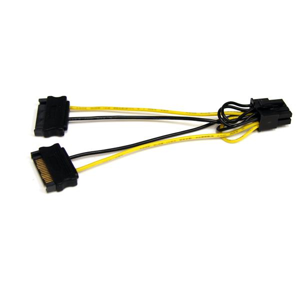 6" SATA to 8Pin PCIe Power...
