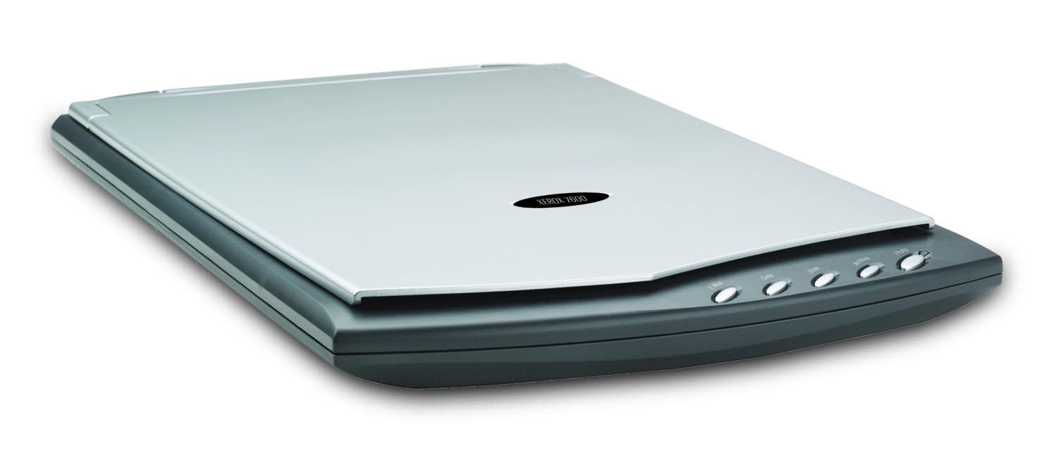7600 Clr Fltbed Scanner 5-Buttons